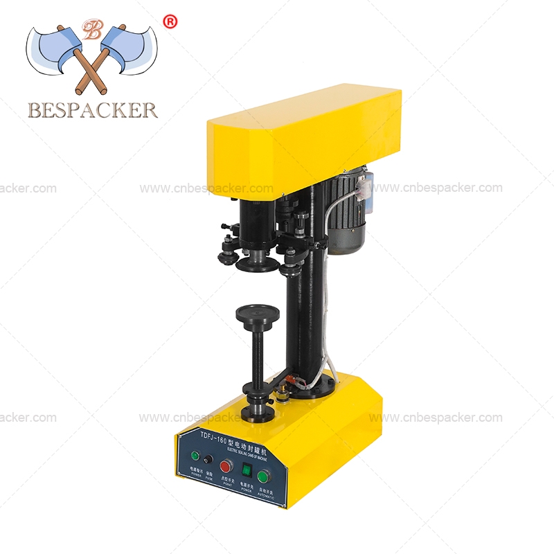 Bespacker TDJ-160 Metal tin can sealing machine